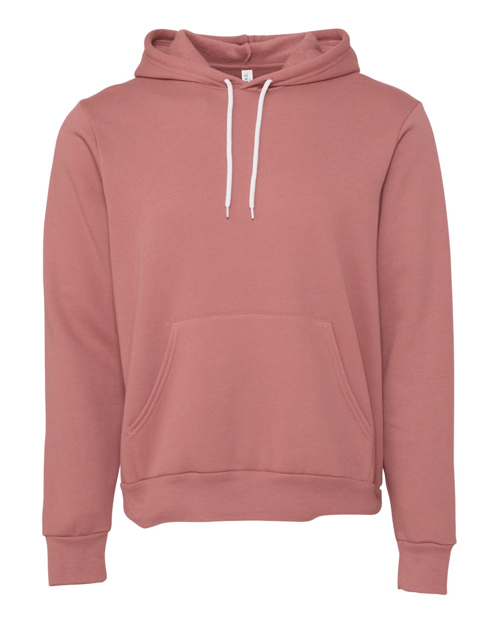 Mauve Color Unisex Sponge Fleece Hoodie