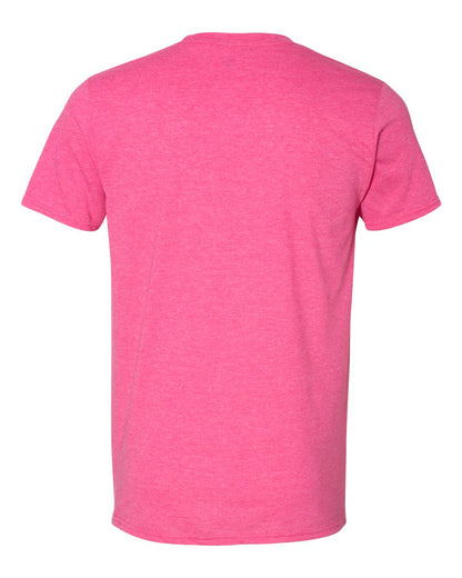 Gildan Softstyle® T-Shirt 64000 #color_Heather Heliconia