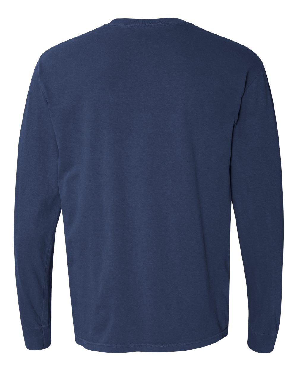 Comfort Colors Garment-Dyed Heavyweight Long Sleeve T-Shirt 6014 #color_True Navy