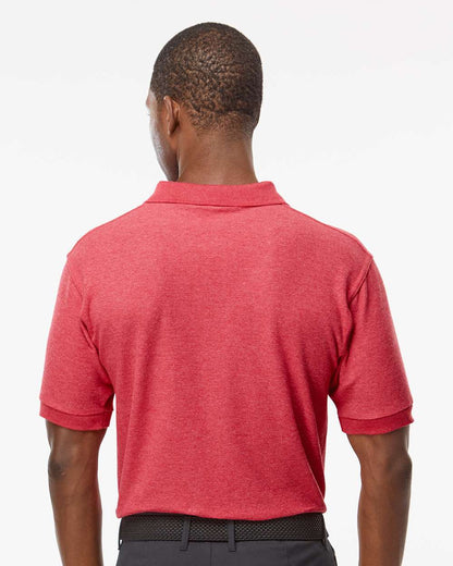 M&O Soft Touch Polo 7006 #colormdl_Heather Red