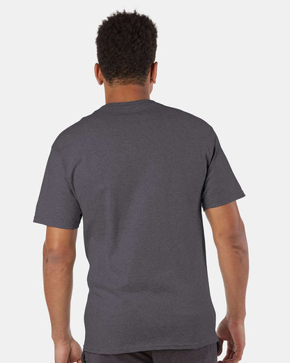Champion Short Sleeve T-Shirt T425 #colormdl_Charcoal Heather