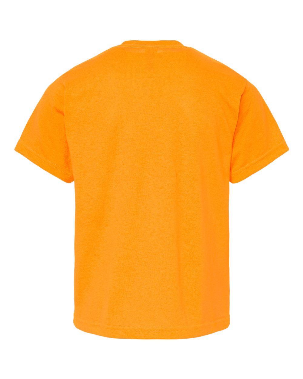M&O Youth Gold Soft Touch T-Shirt 4850 #color_Safety Orange