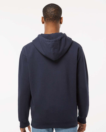 Independent Trading Co. Heavyweight Full-Zip Hooded Sweatshirt IND4000Z #colormdl_Navy