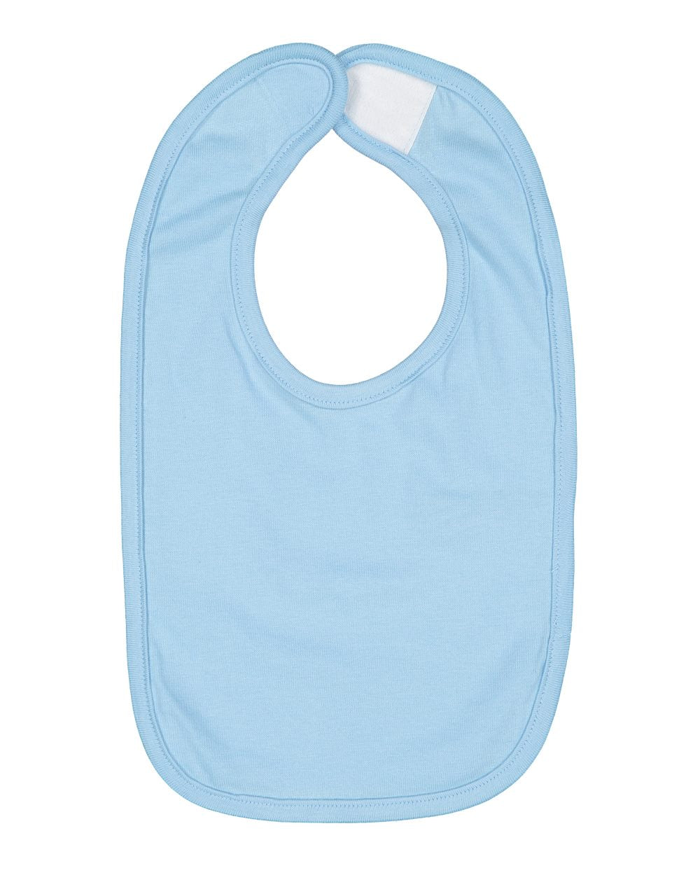 Rabbit Skins Infant Premium Jersey Bib 1005 #color_Light Blue