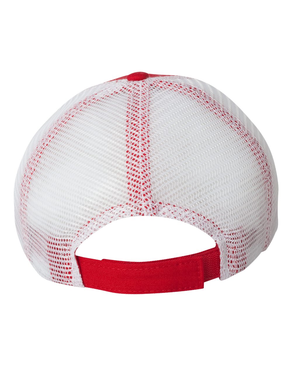 Sportsman Bio-Washed Trucker Cap AH80 #color_Red/ White