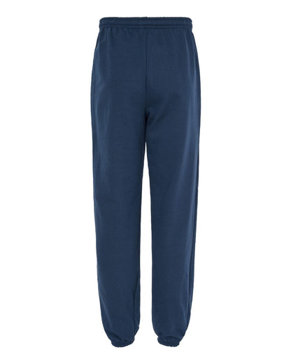 King Fashion Pocketed Sweatpants with Elastic Cuffs KF9012 #color_Navy