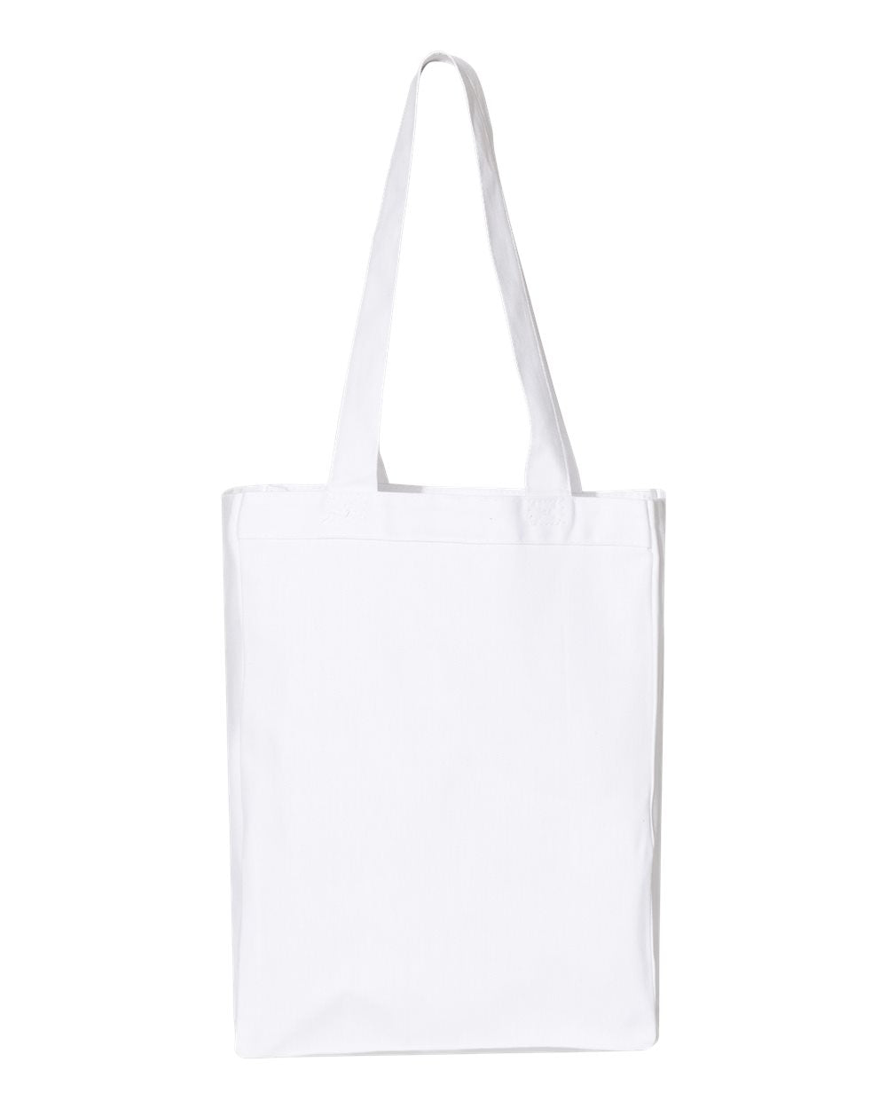 Q-Tees 12L Gussetted Shopping Bag Q1000 #color_White