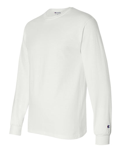 Champion Long Sleeve T-Shirt CC8C #color_White