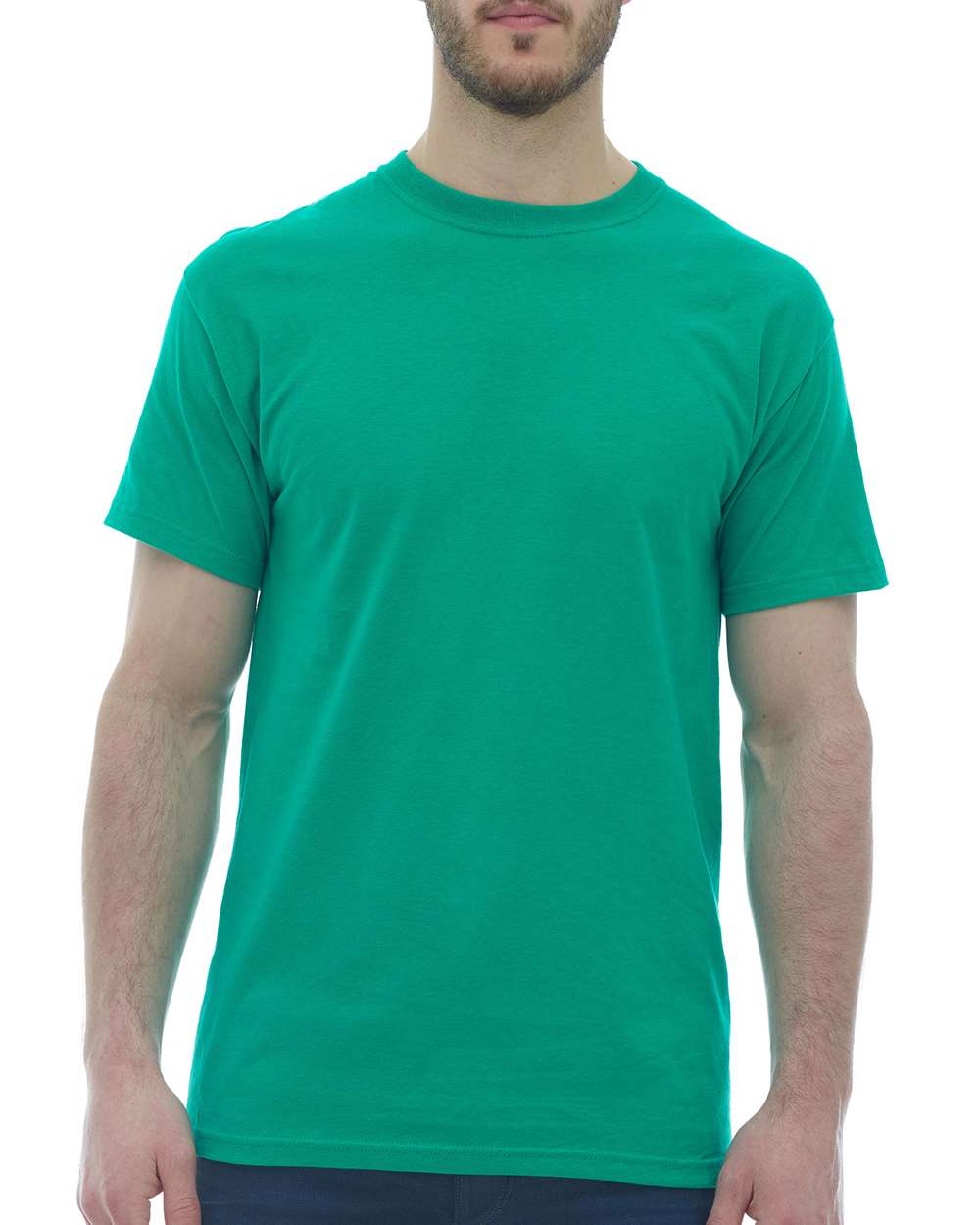 M&O Ring-Spun T-Shirt 5500 #color_Kelly Green