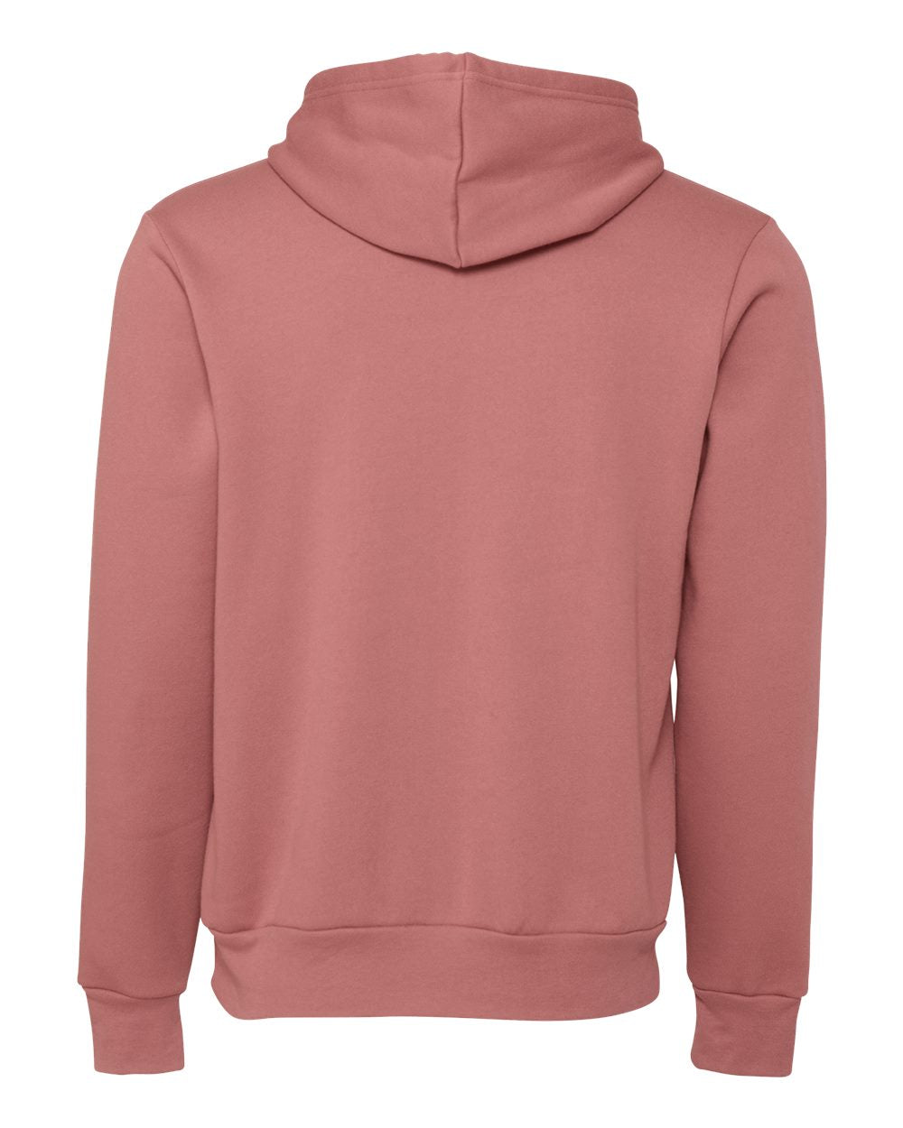 Mauve Color Unisex Sponge Fleece Hoodie