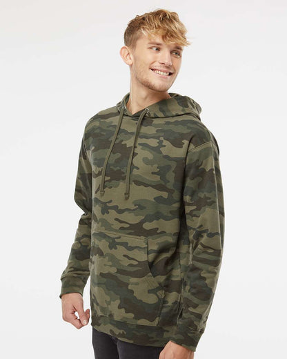 Independent Trading Co. Midweight Hooded Sweatshirt SS4500 #colormdl_Forest Camo