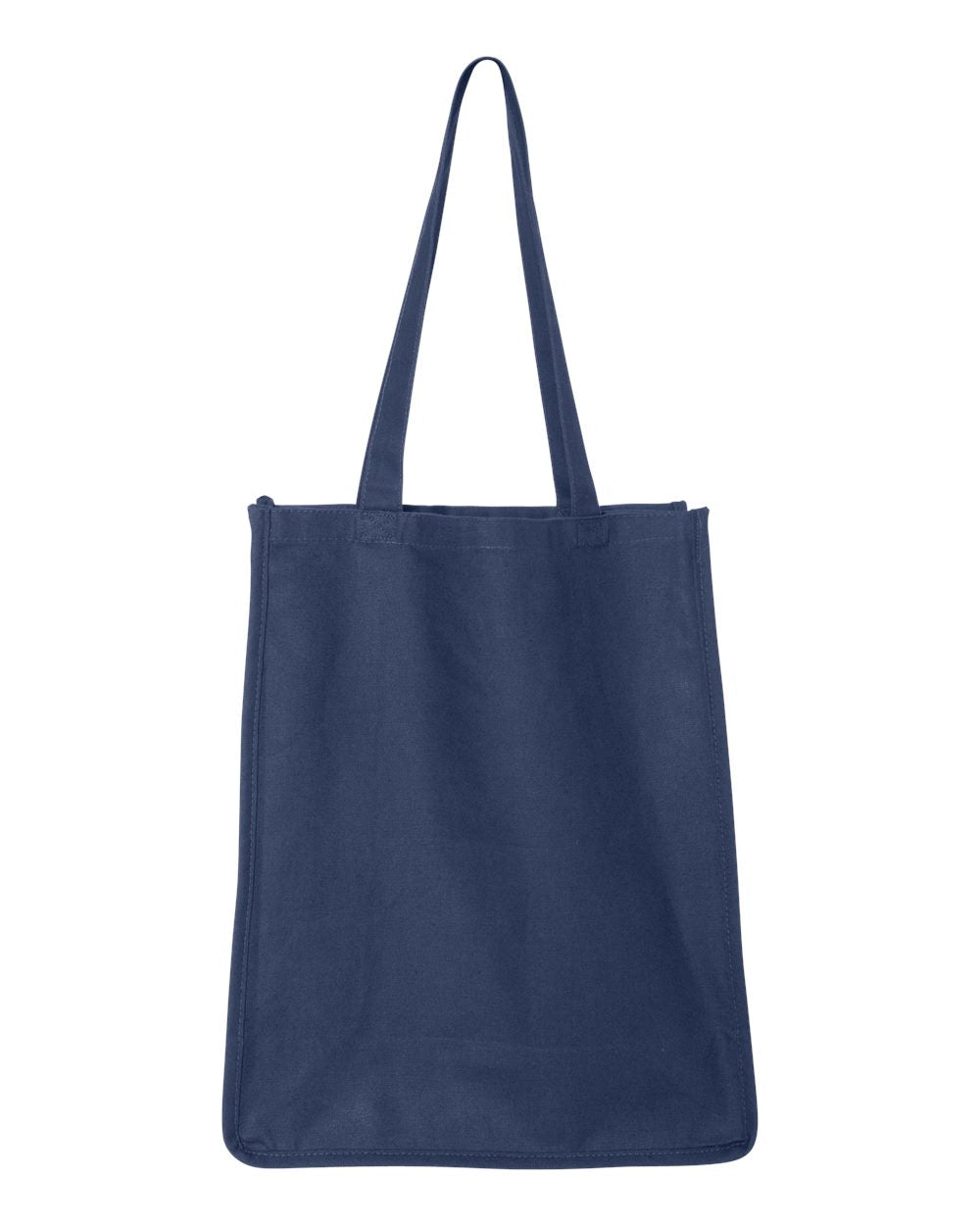 Q-Tees 27L Jumbo Shopping Bag Q125400 #color_Navy