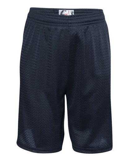 C2 Sport Youth Mesh Shorts 5209 #color_Navy