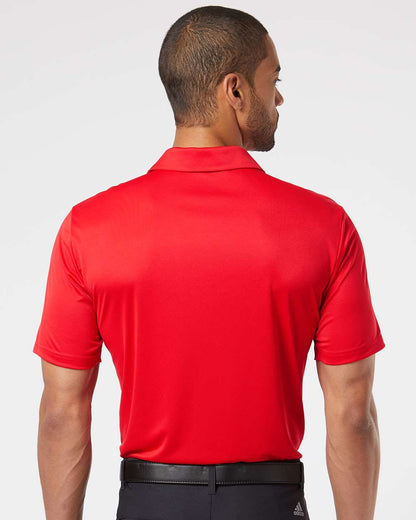 Adidas  A324 3-Stripes Chest Polo Men's T-Shirt #colormdl_Collegiate Red/ Black