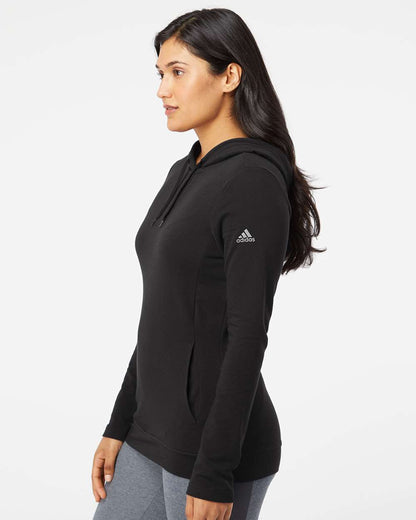 Adidas A451 Women's Lightweight Hooded Sweatshirt #colormdl_Black