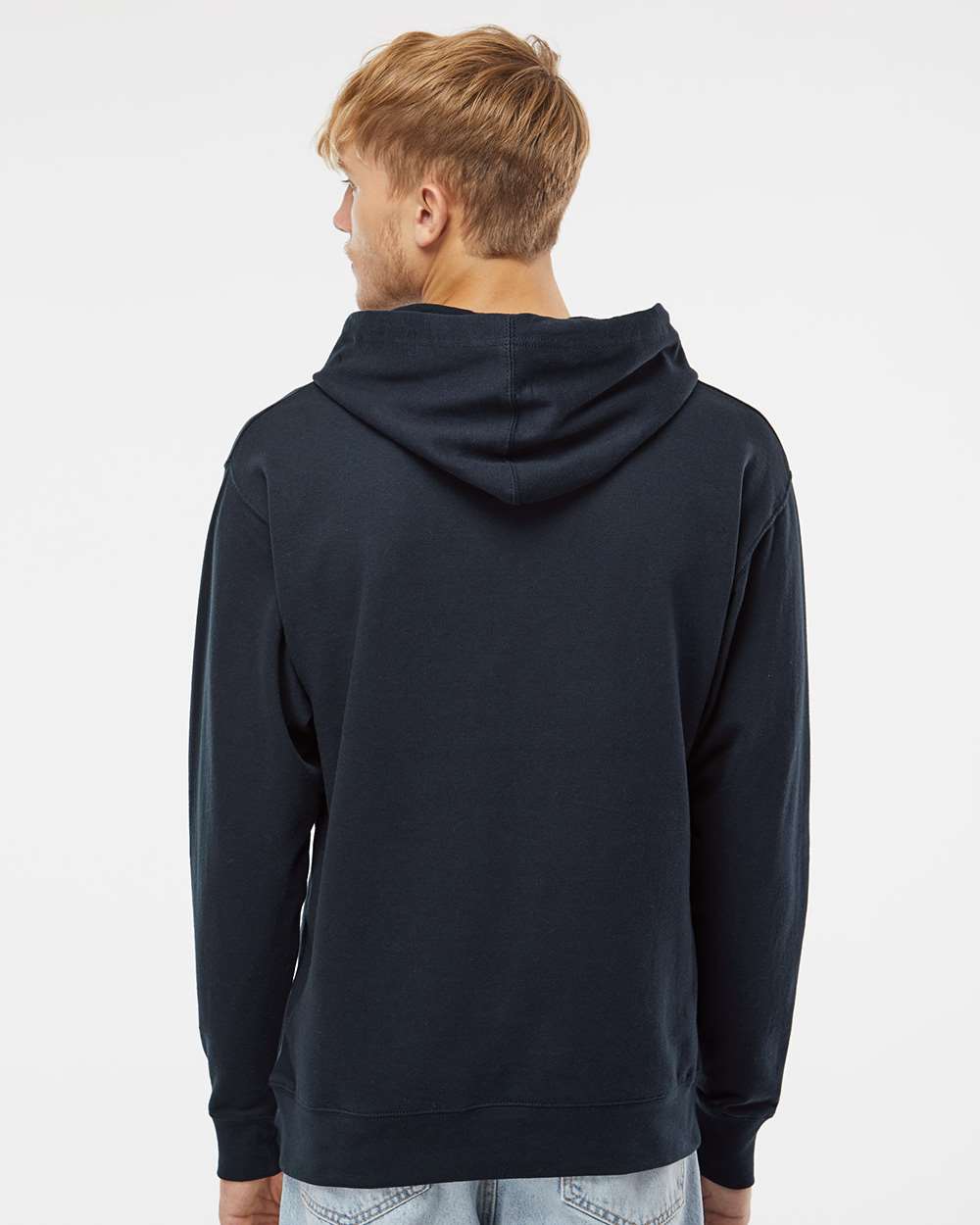 Independent Trading Co. Midweight Hooded Sweatshirt SS4500 #colormdl_Classic Navy