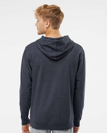 Independent Trading Co. Midweight Hooded Sweatshirt SS4500 #colormdl_Classic Navy Heather
