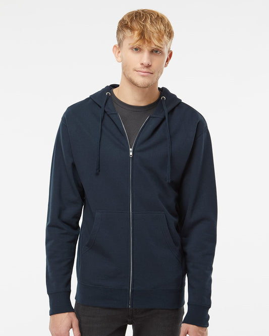 Independent Trading Co. Midweight Full-Zip Hooded Sweatshirt SS4500Z