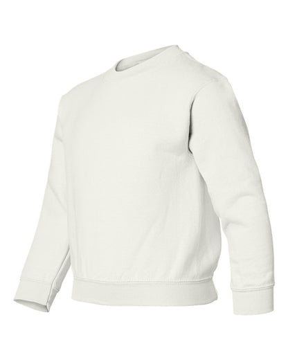 Gildan Heavy Blend™ Youth Sweatshirt 18000B #color_White