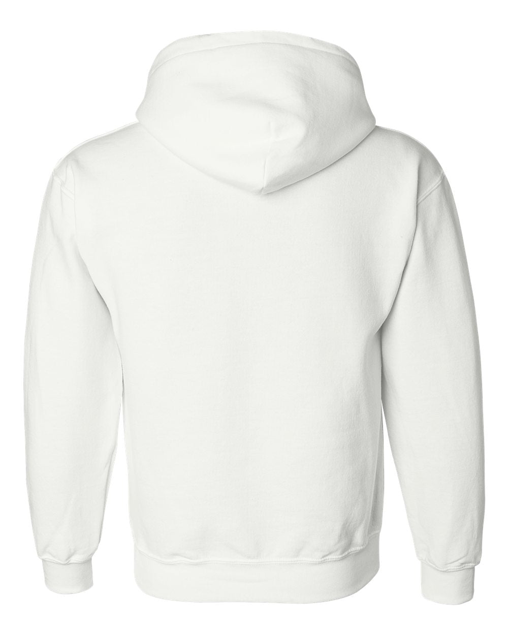 Gildan DryBlend® Hooded Sweatshirt 12500 #color_White