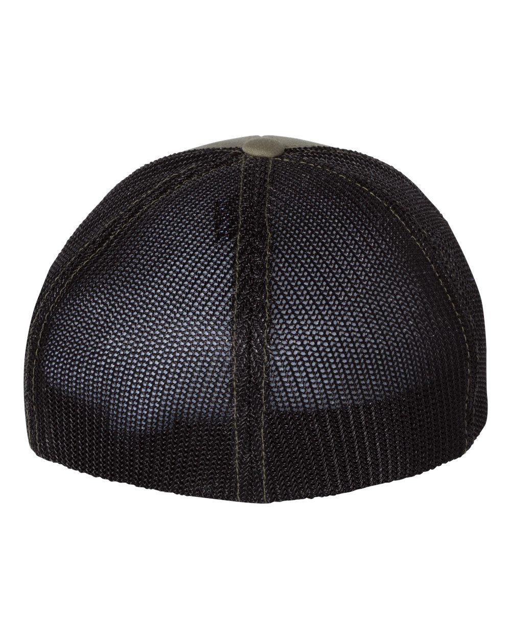 Richardson Fitted Trucker with R-Flex Cap 110 #color_Loden/ Black