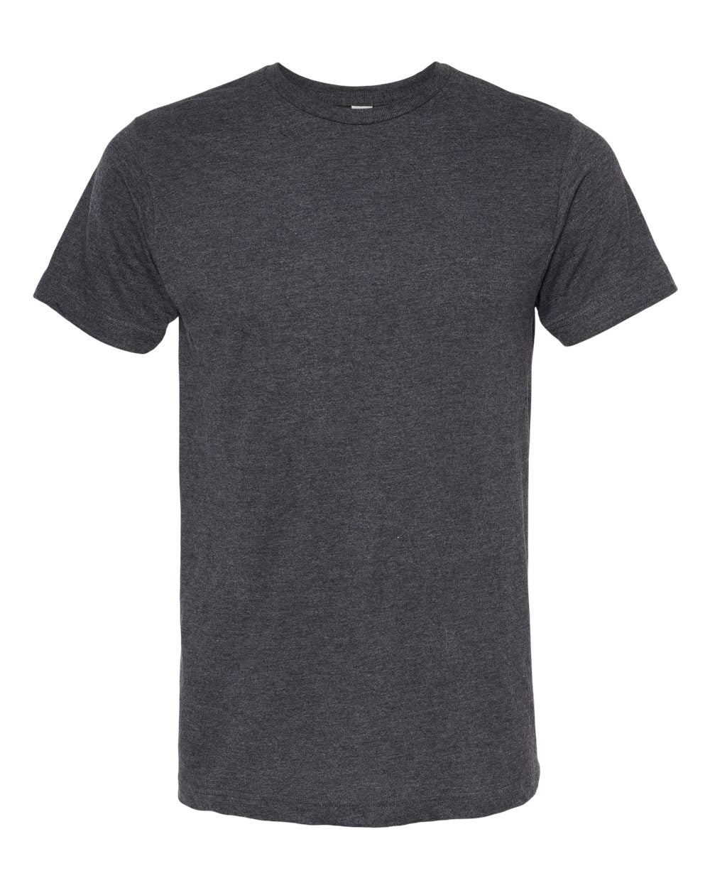 M&O Fine Jersey T-Shirt 4502 #color_Heather Charcoal