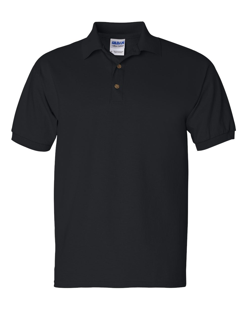Gildan Ultra Cotton® Jersey Polo 2800 #color_Black