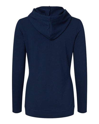 Adidas A451 Women's Lightweight Hooded Sweatshirt #color_Collegiate Navy
