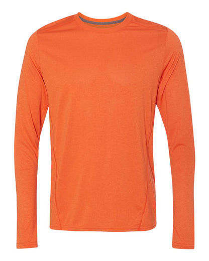 Gildan Performance® Tech  Long Sleeve T-Shirt 47400 #color_Marbled Orange