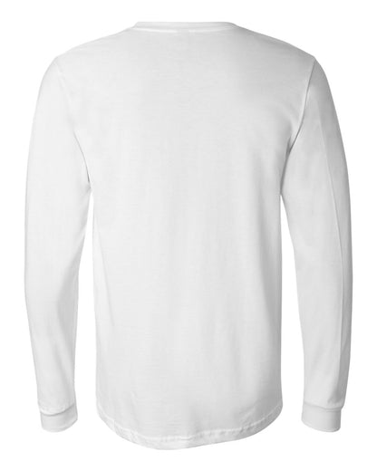 BELLA + CANVAS Unisex Jersey Long Sleeve Tee 3501 #color_White