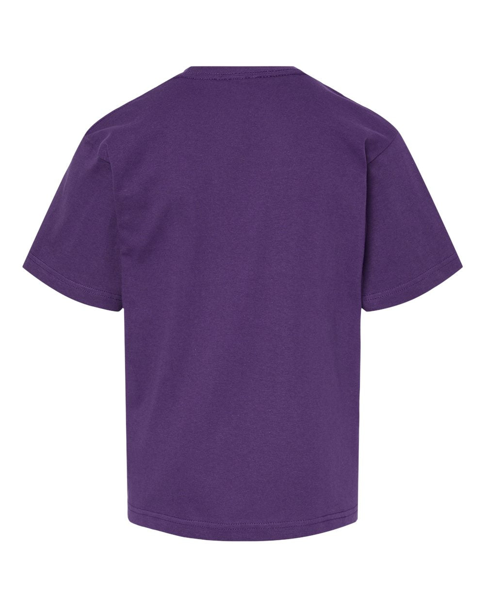 M&O Youth Gold Soft Touch T-Shirt 4850 #color_Purple