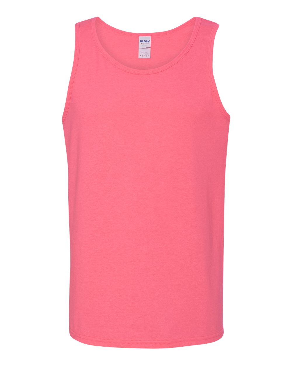 Gildan Heavy Cotton™ Tank Top 5200 #color_Safety Pink