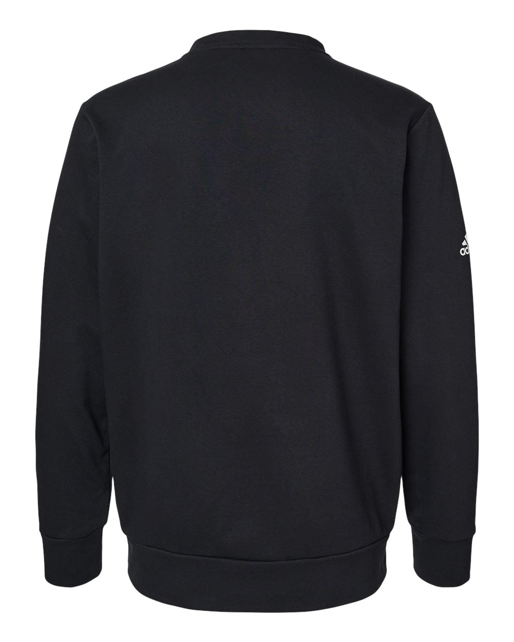 Adidas A434 Fleece Crewneck Sweatshirt #color_Black