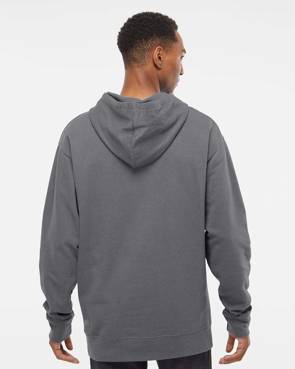 Independent Trading Co. Midweight Hooded Sweatshirt SS4500 #colormdl_Charcoal