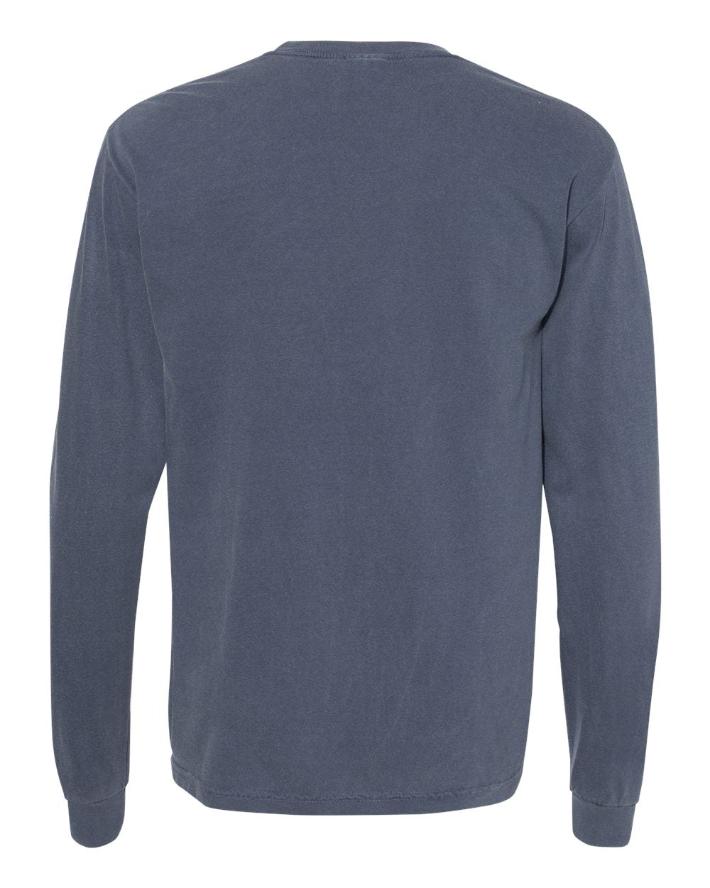 Comfort Colors Garment-Dyed Heavyweight Long Sleeve T-Shirt 6014 #color_Denim