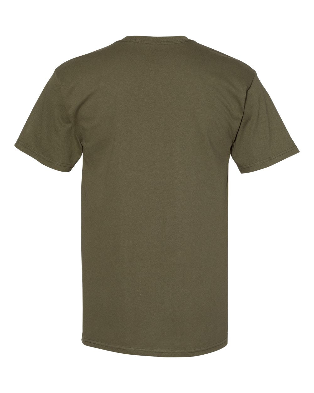 American Apparel Midweight Cotton Unisex Tee 1701 #color_Military Green