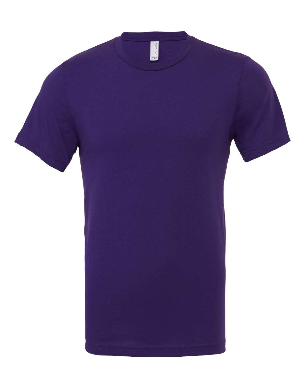 Team Purple Color BELLA + CANVAS Unisex Jersey Tee 
