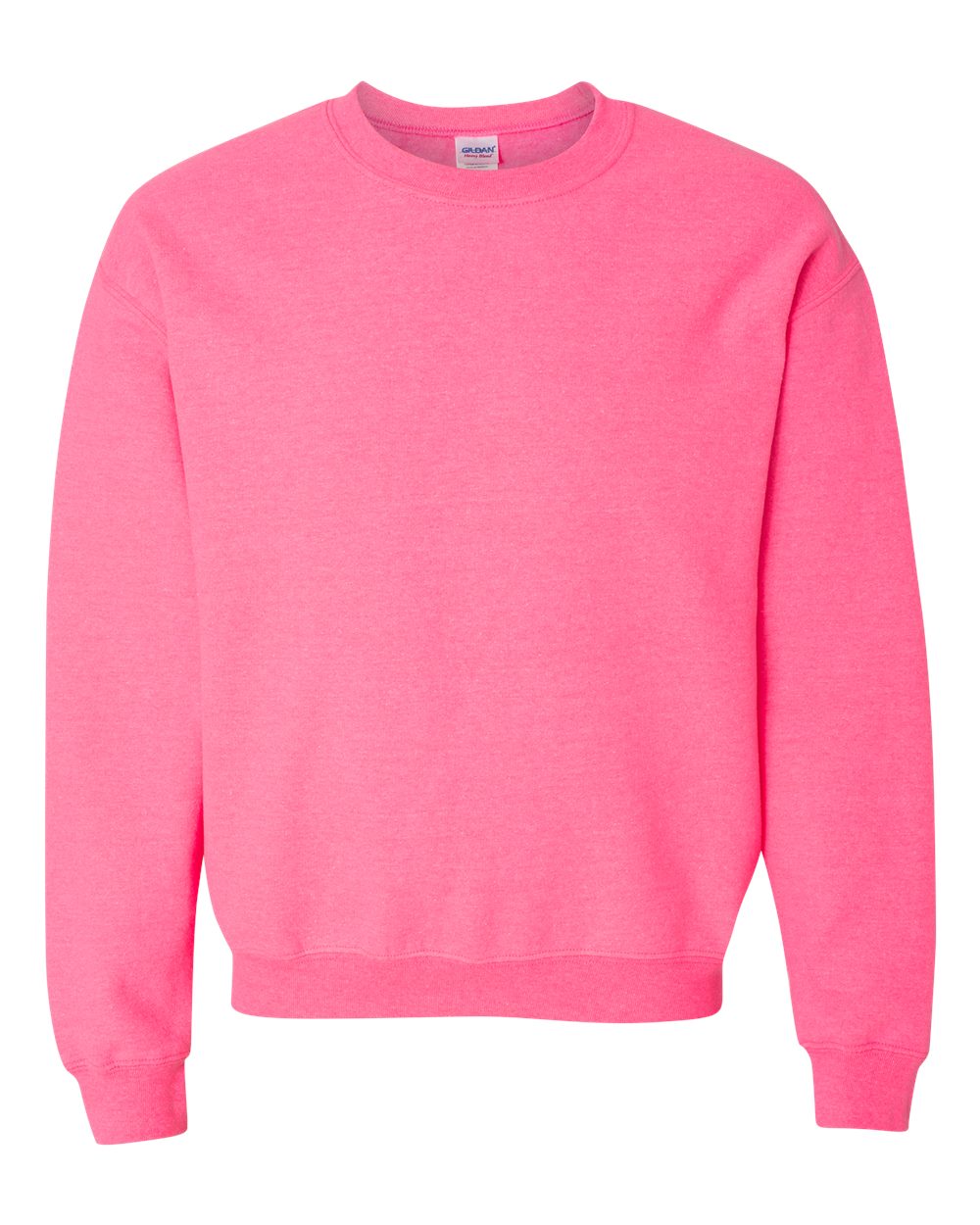 Gildan Heavy Blend™ Crewneck Sweatshirt 18000 #color_Safety Pink
