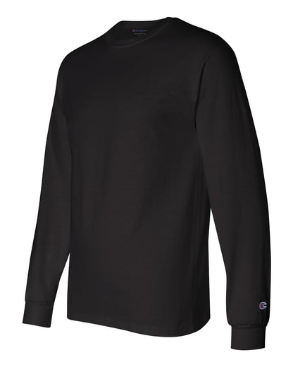 Champion Long Sleeve T-Shirt CC8C #color_Black