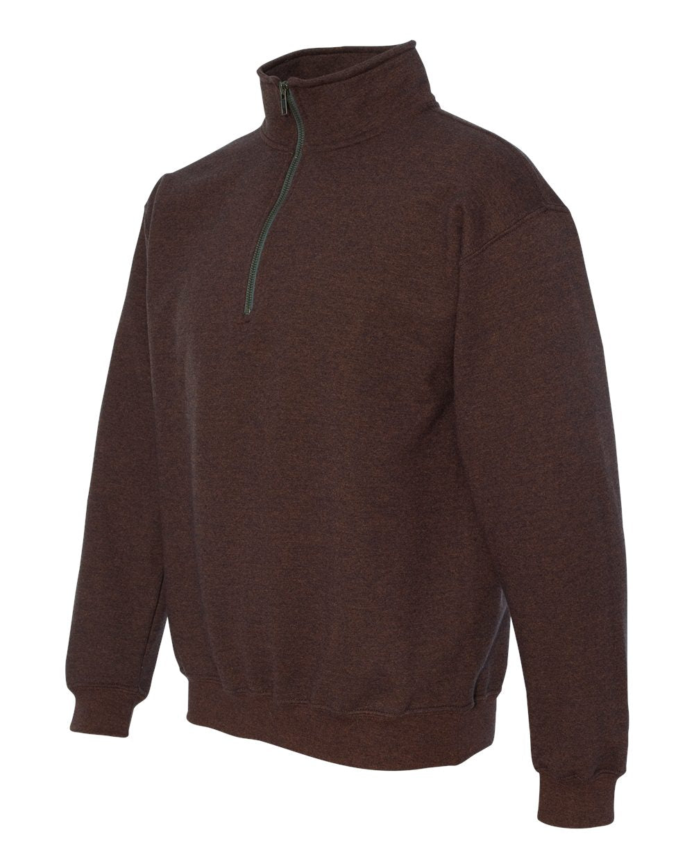 Gildan Heavy Blend™ Vintage Quarter-Zip Sweatshirt 18800 #color_Russet
