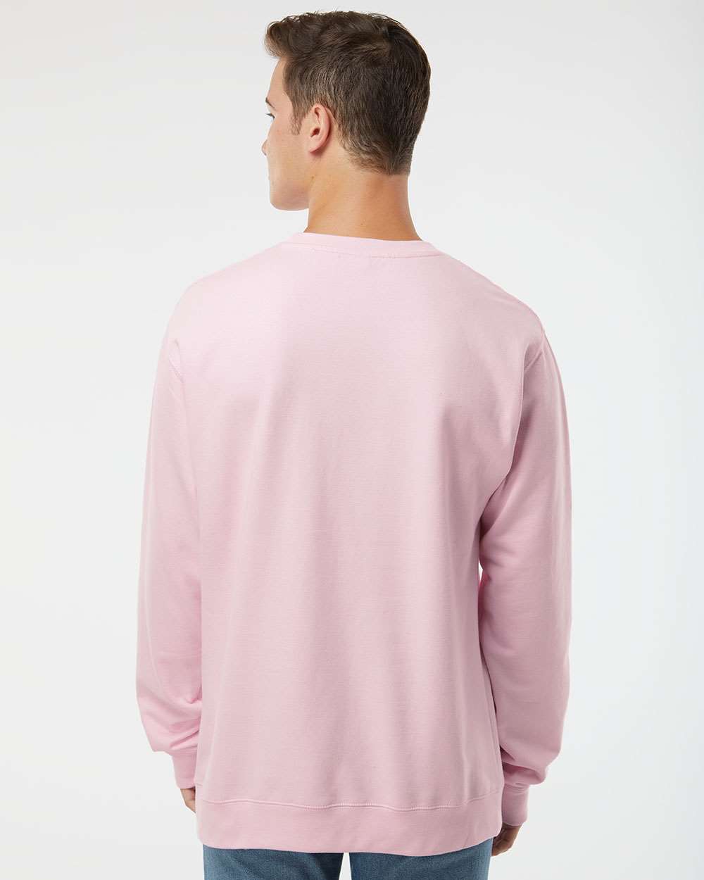 Independent Trading Co. Midweight Sweatshirt SS3000 #colormdl_Light Pink