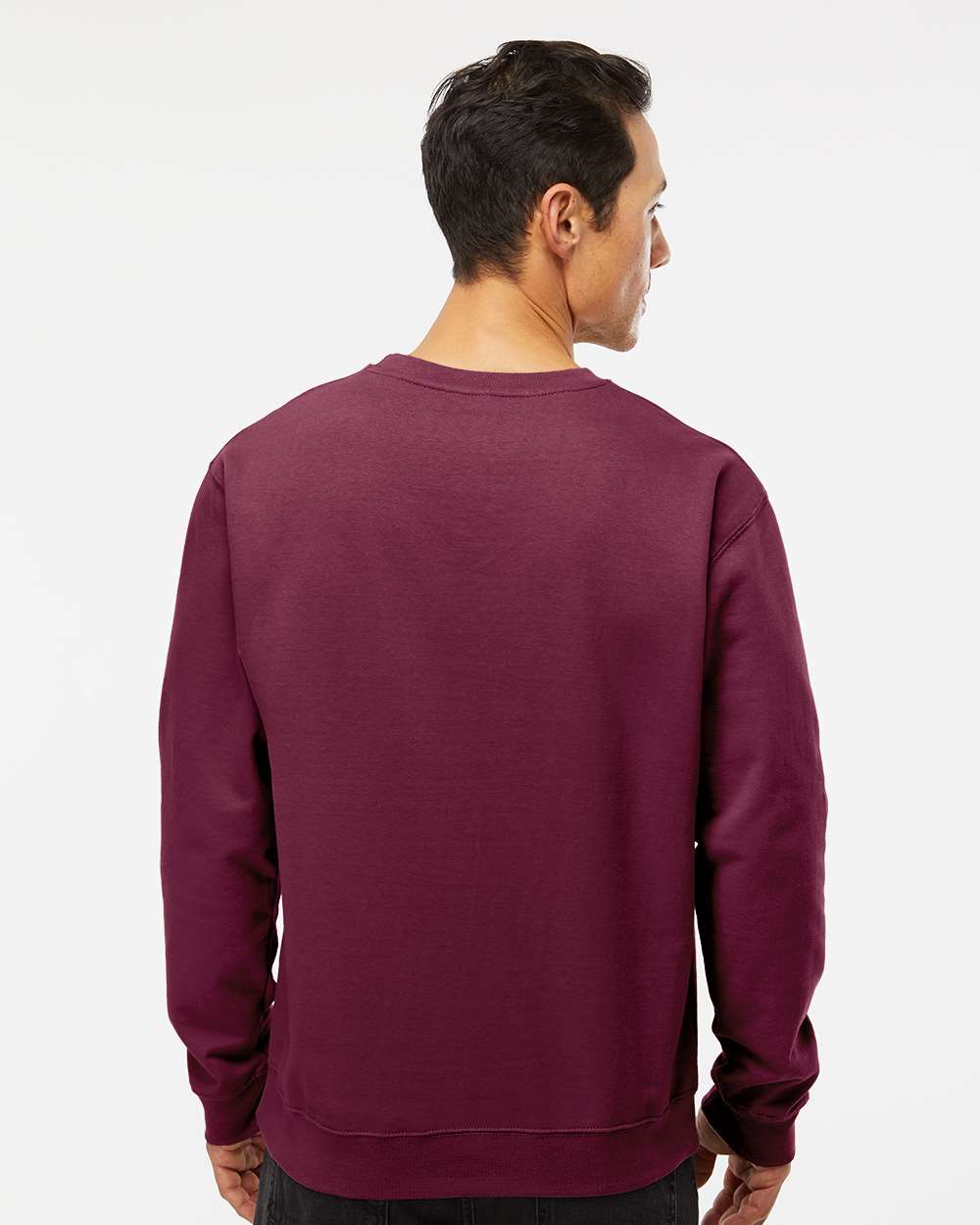 Independent Trading Co. Midweight Sweatshirt SS3000 #colormdl_Maroon