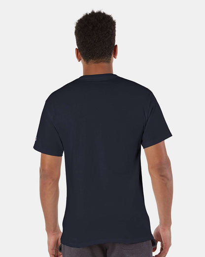 Champion Short Sleeve T-Shirt T425 #colormdl_Navy