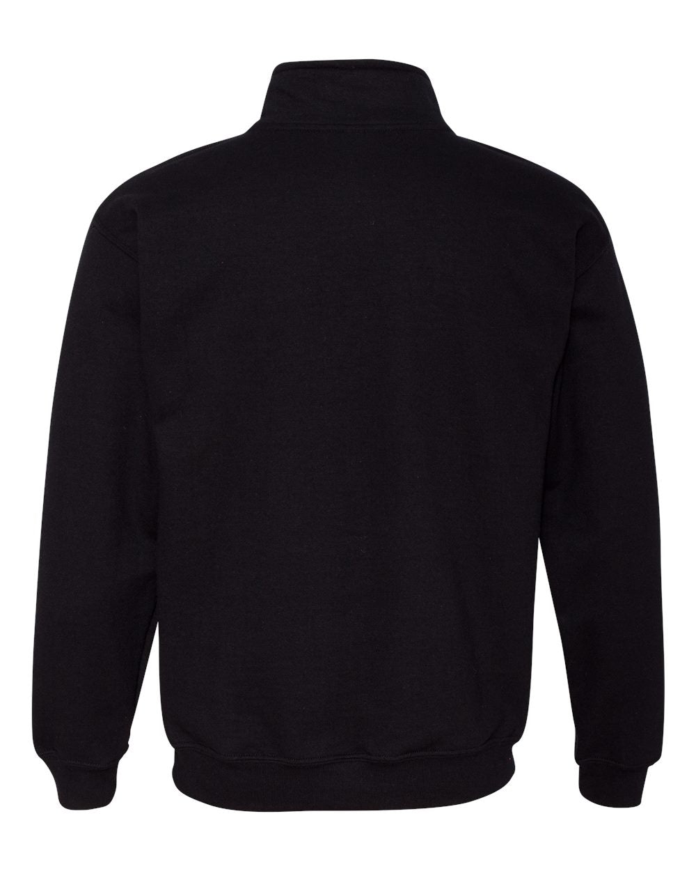 Gildan Heavy Blend™ Vintage Quarter-Zip Sweatshirt 18800 #color_Black