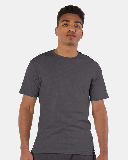 Champion Short Sleeve T-Shirt T425 #colormdl_Charcoal Heather