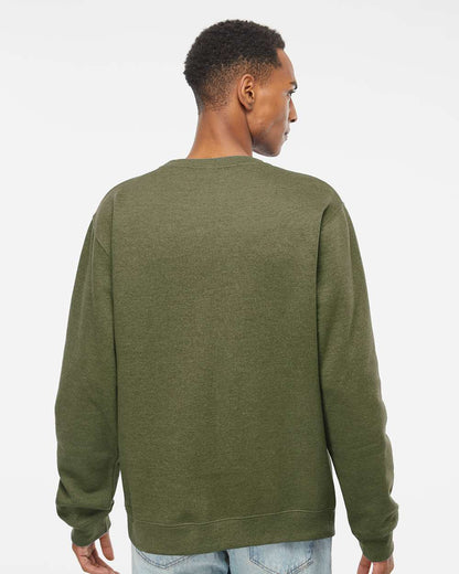 Independent Trading Co. Midweight Sweatshirt SS3000 #colormdl_Army Heather