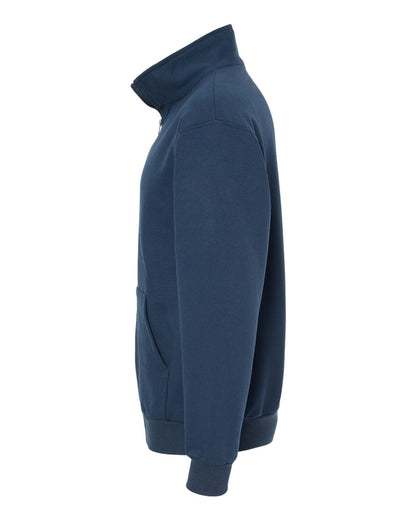 King Fashion Full-Zip Sweatshirt KF9016 #color_Navy