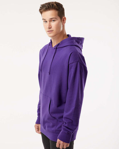 Independent Trading Co. Midweight Hooded Sweatshirt SS4500 #colormdl_Purple