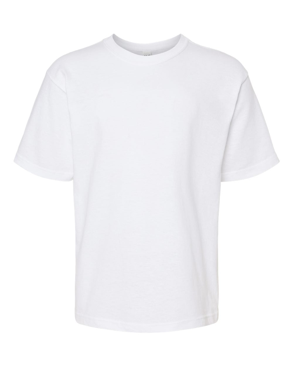 M&O Youth Gold Soft Touch T-Shirt 4850 #color_White