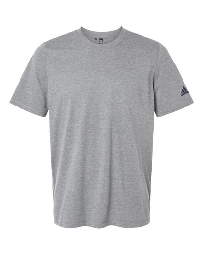 Adidas A556 Blended T-Shirt #color_Medium Grey Heather